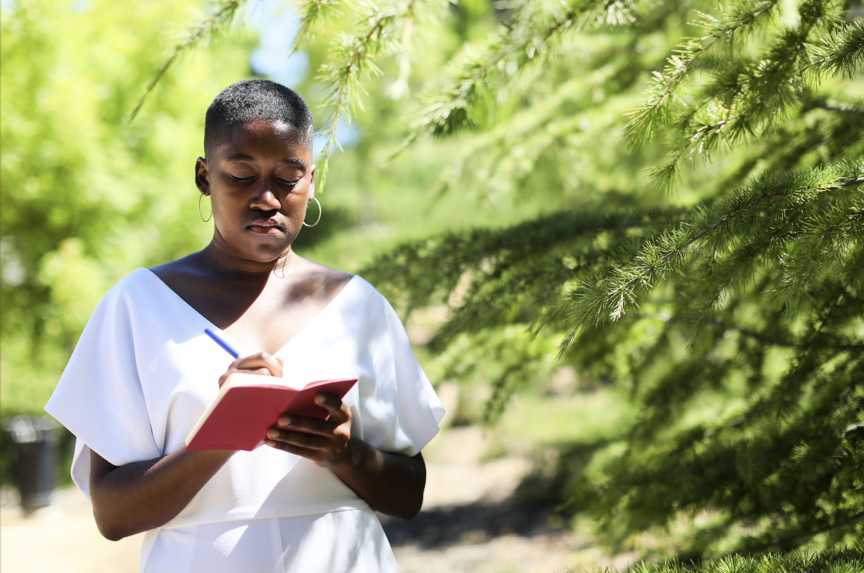 Poets- Sojourner Ahebee writing